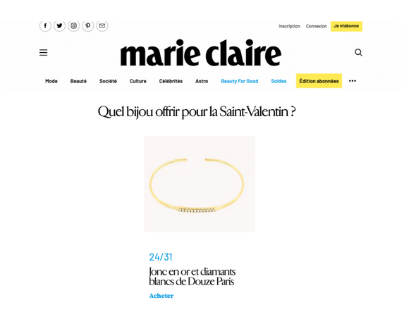 MARIE-CLAIRE - JANVIER 2025